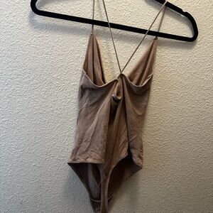 Abercrombie & Fitch Tan Bodysuit